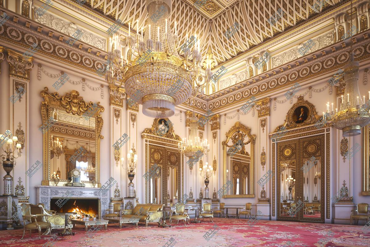 images/goods_img/20210313/3D model Buckingham Palace - White Room/5.jpg
